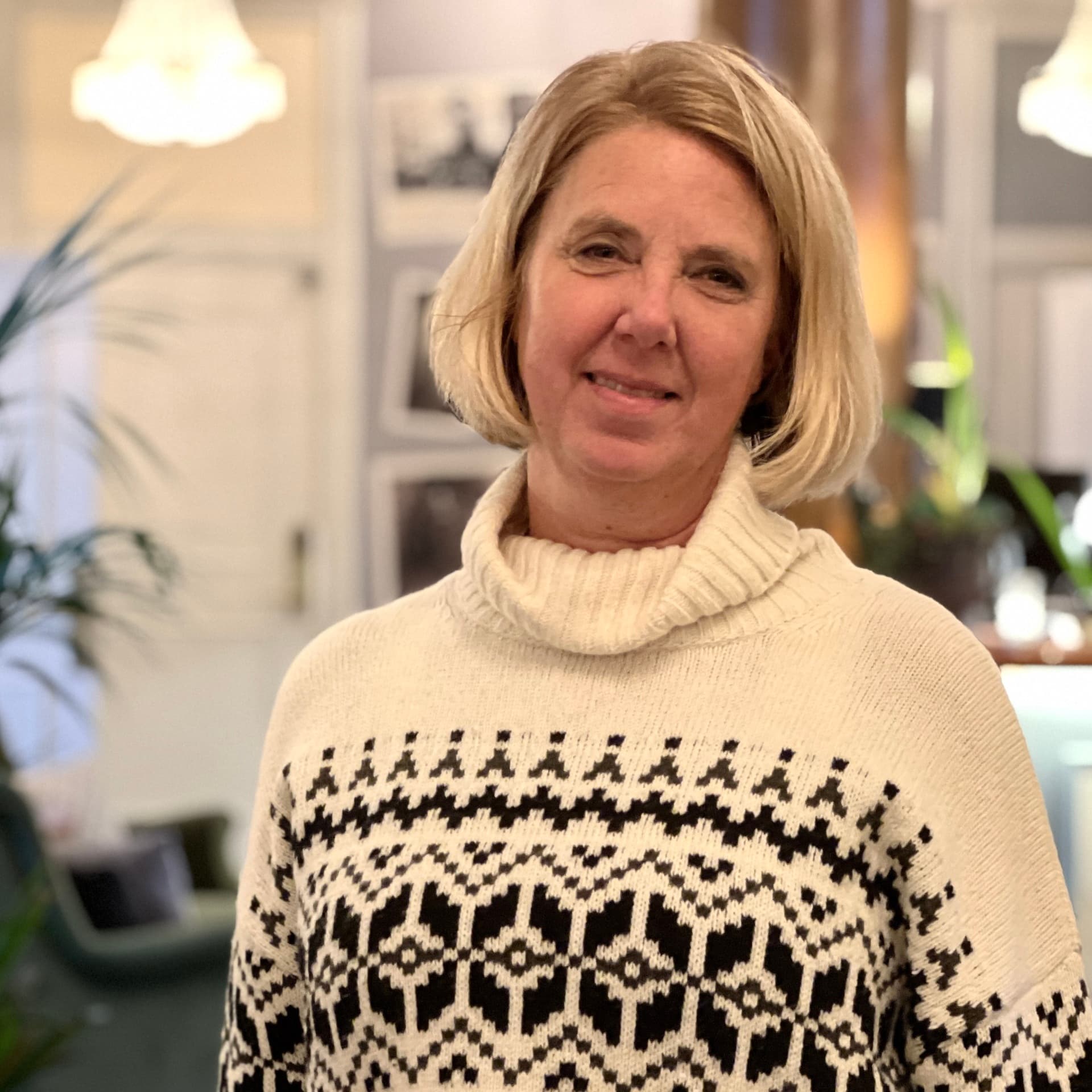 Susanne Wallin på Haparanda Stadshotell