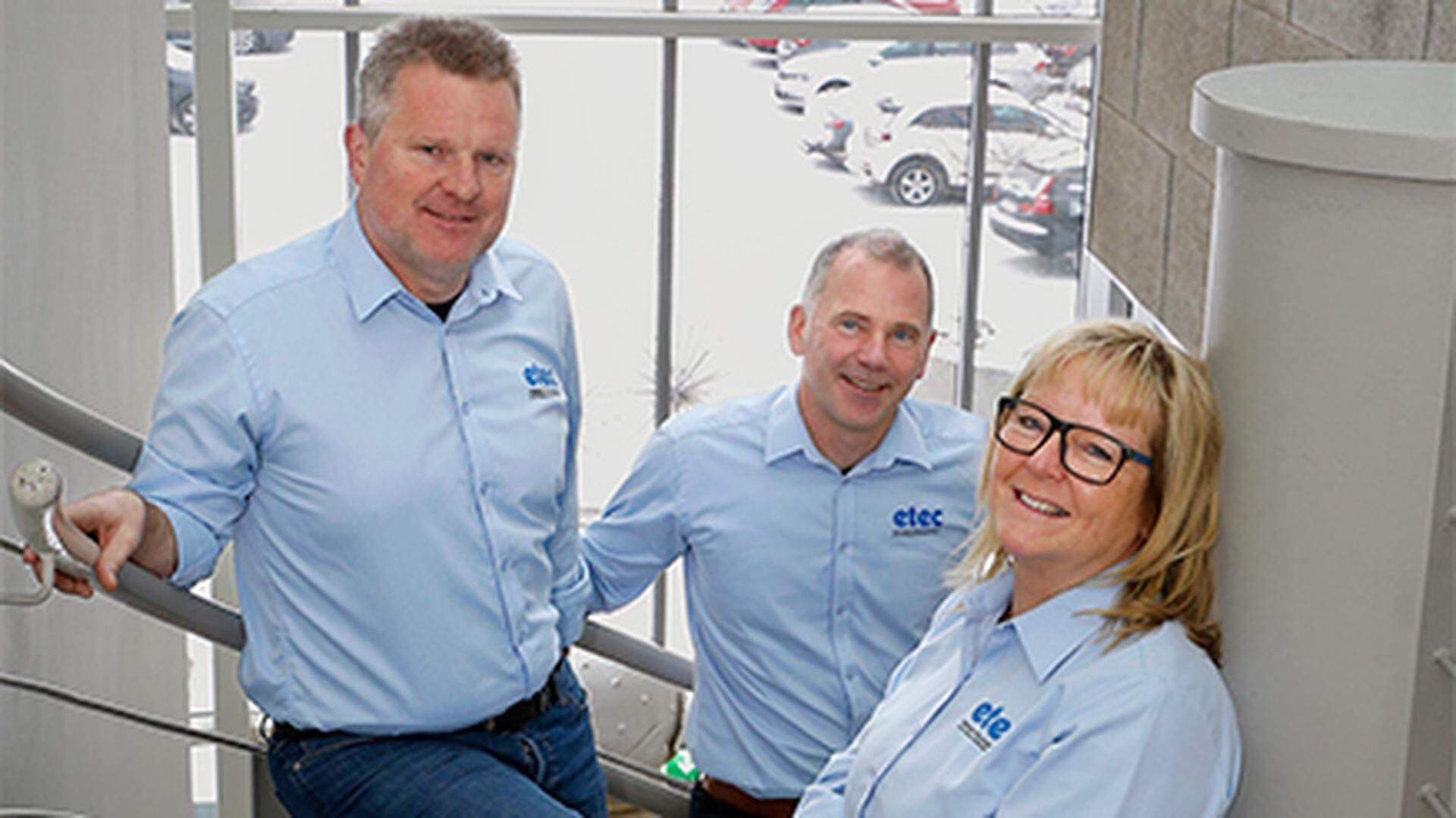 Thomas Norström, Björn Lekselius och Ylva Alexandersson