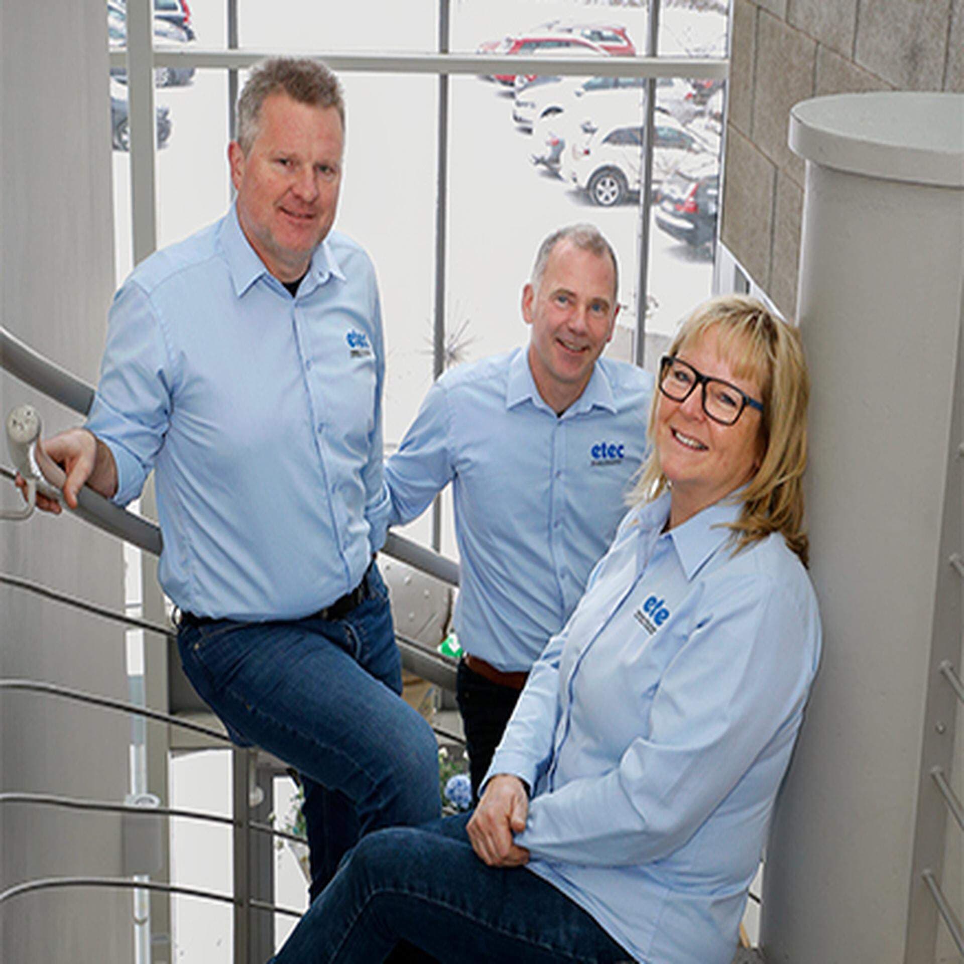 Thomas Norström, Björn Lekselius och Ylva Alexandersson