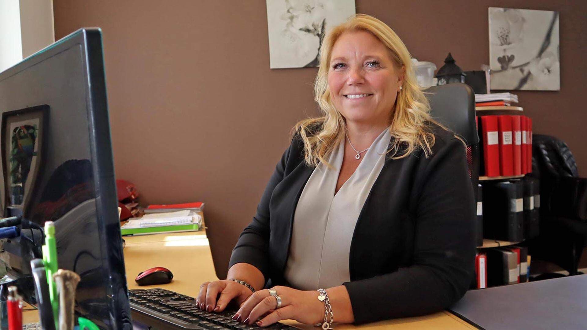 Annsofie Orrsten, ägare och vd Städtjänst AB