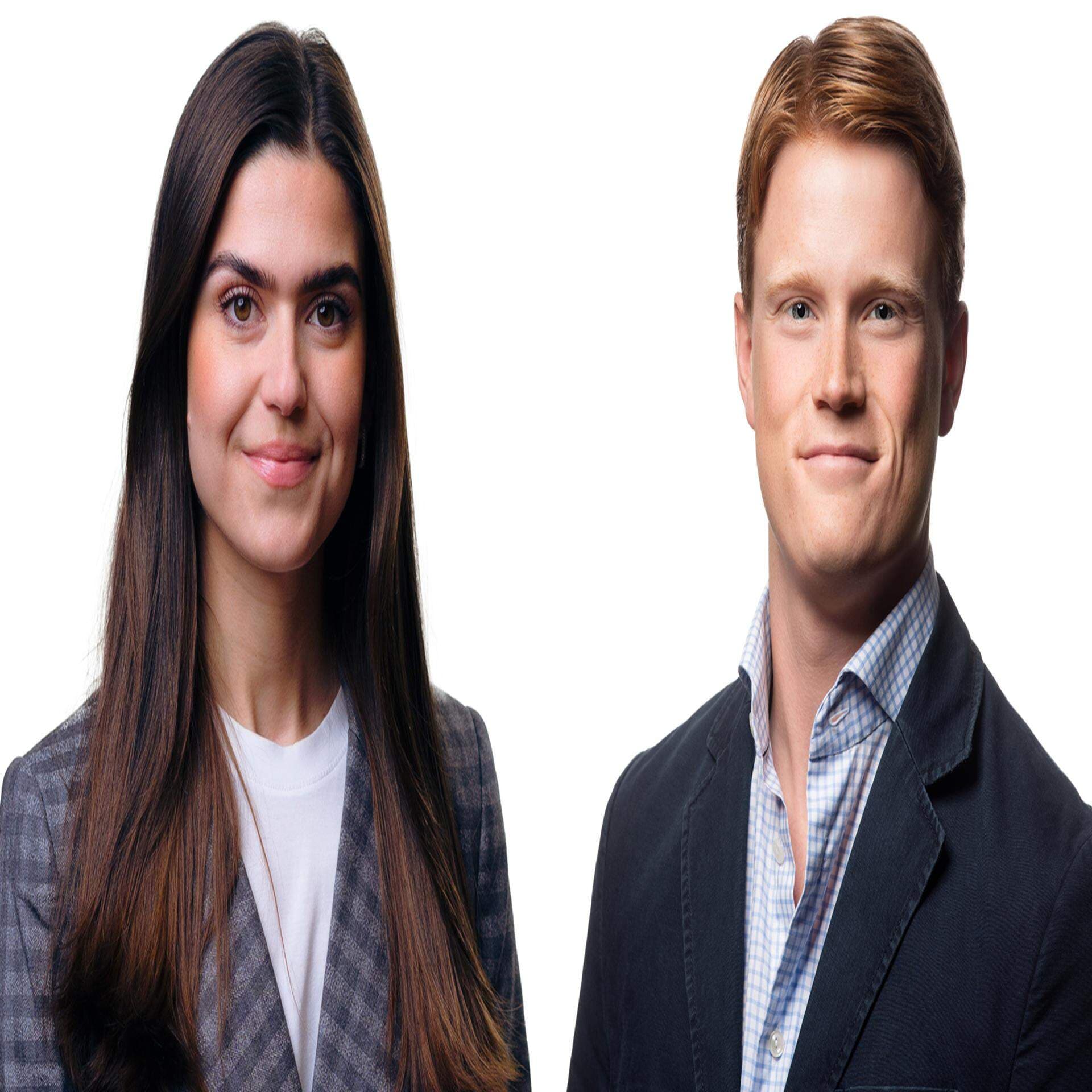 Experterna Ester Eriksson och Björn Wedin.