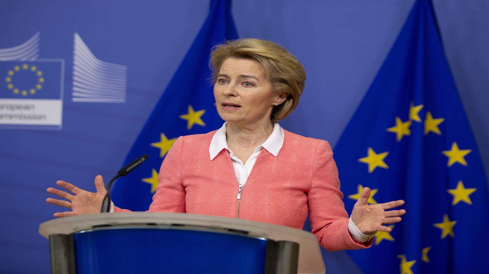 Europakommissionens ordförande Ursula von der Leyen
