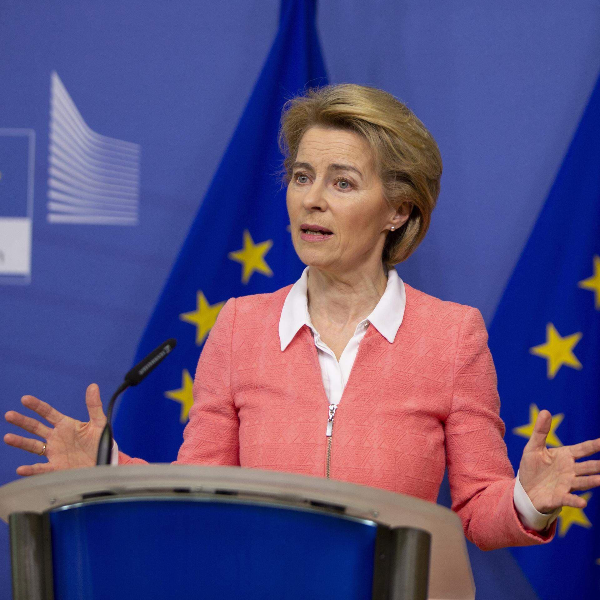 Europakommissionens ordförande Ursula von der Leyen