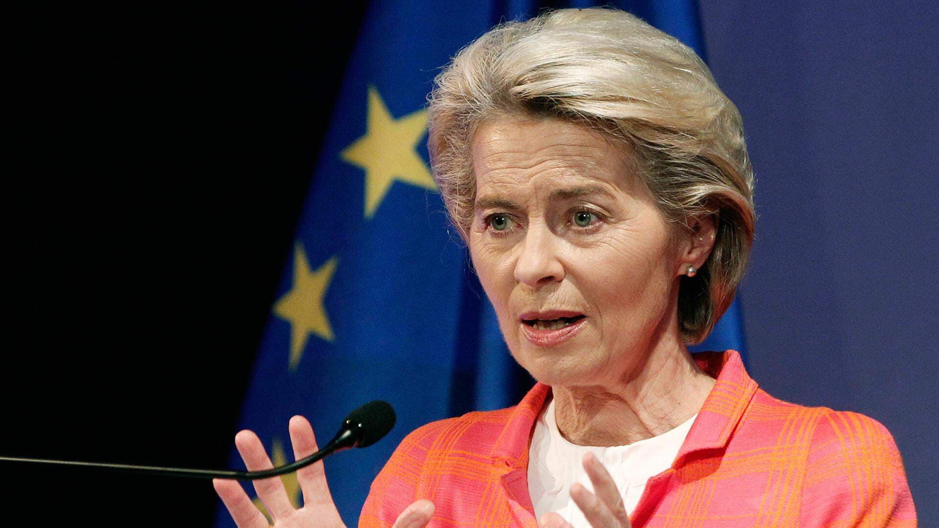 Ursula von der Leyen, ordförande EU-kommissionen.