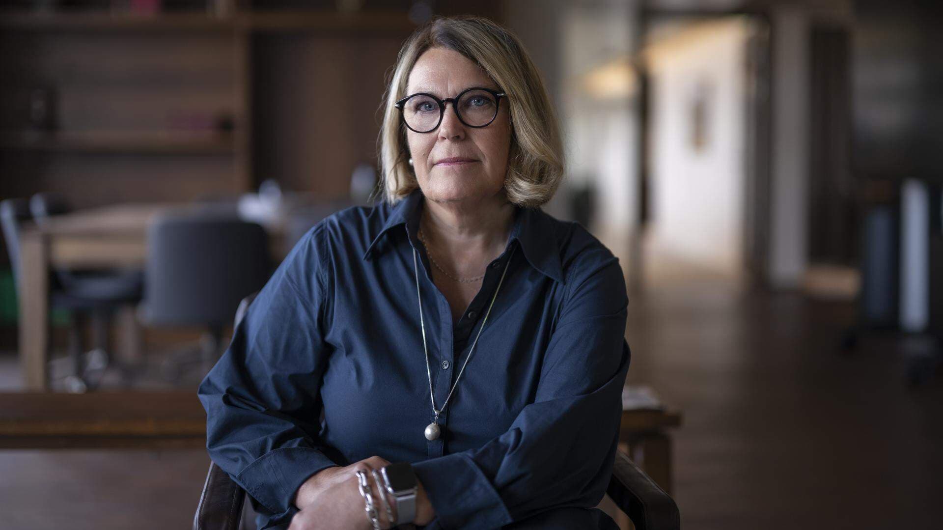 Lena Nitz, expert på brott och trygghetspolicy, och Karin Johansson, vice vd.