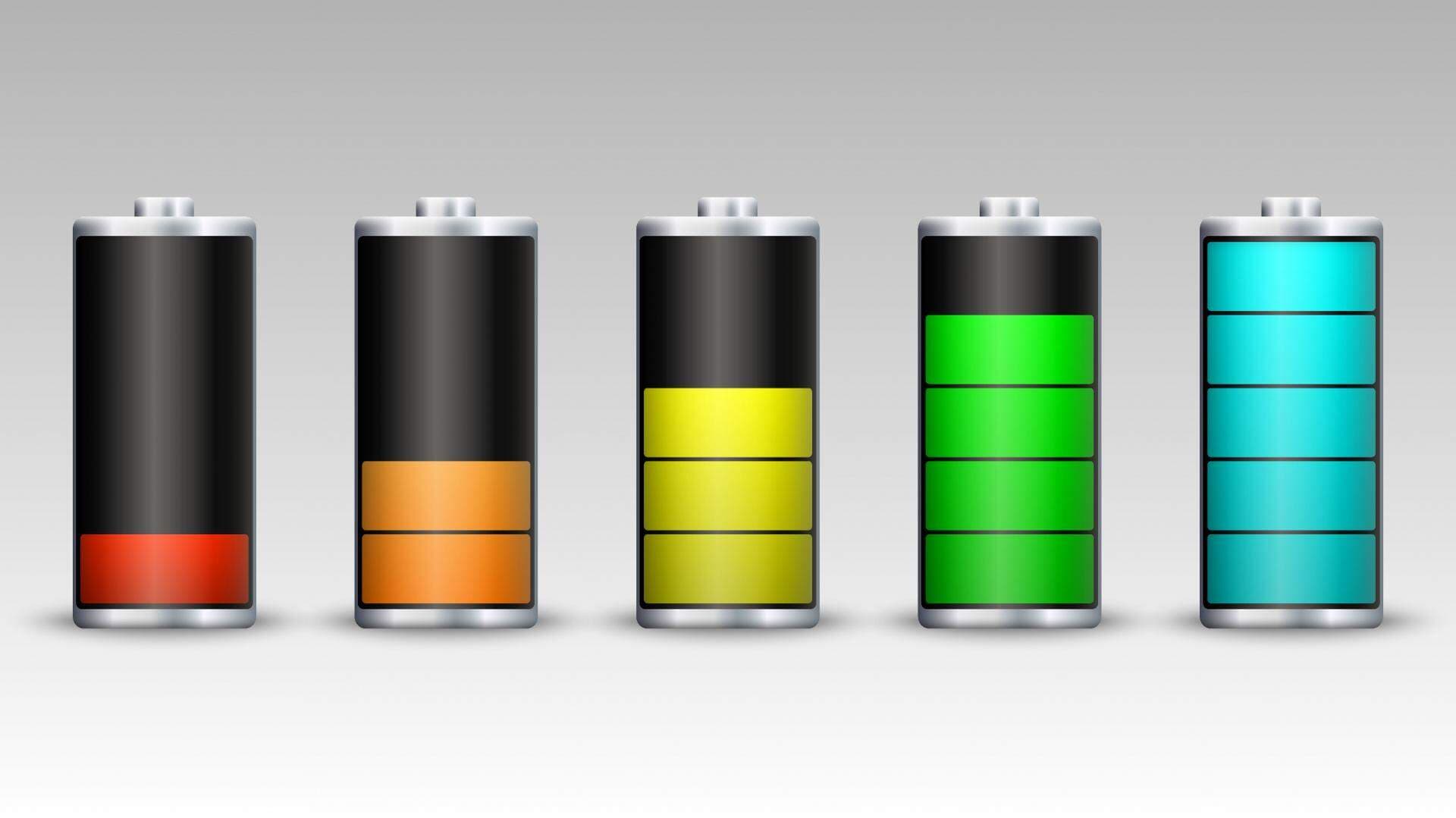 batterier som laddas