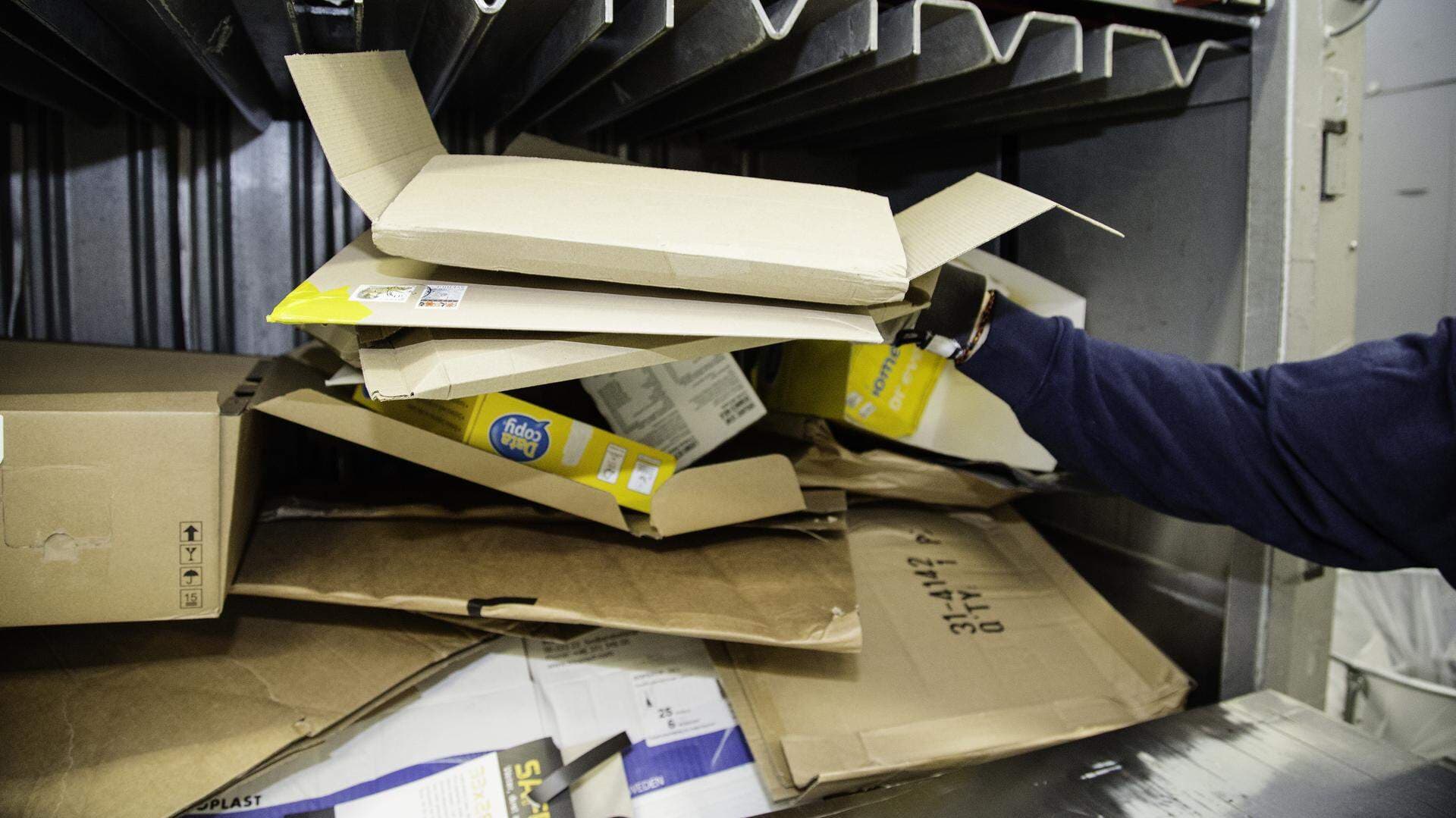 Återvinning kartong