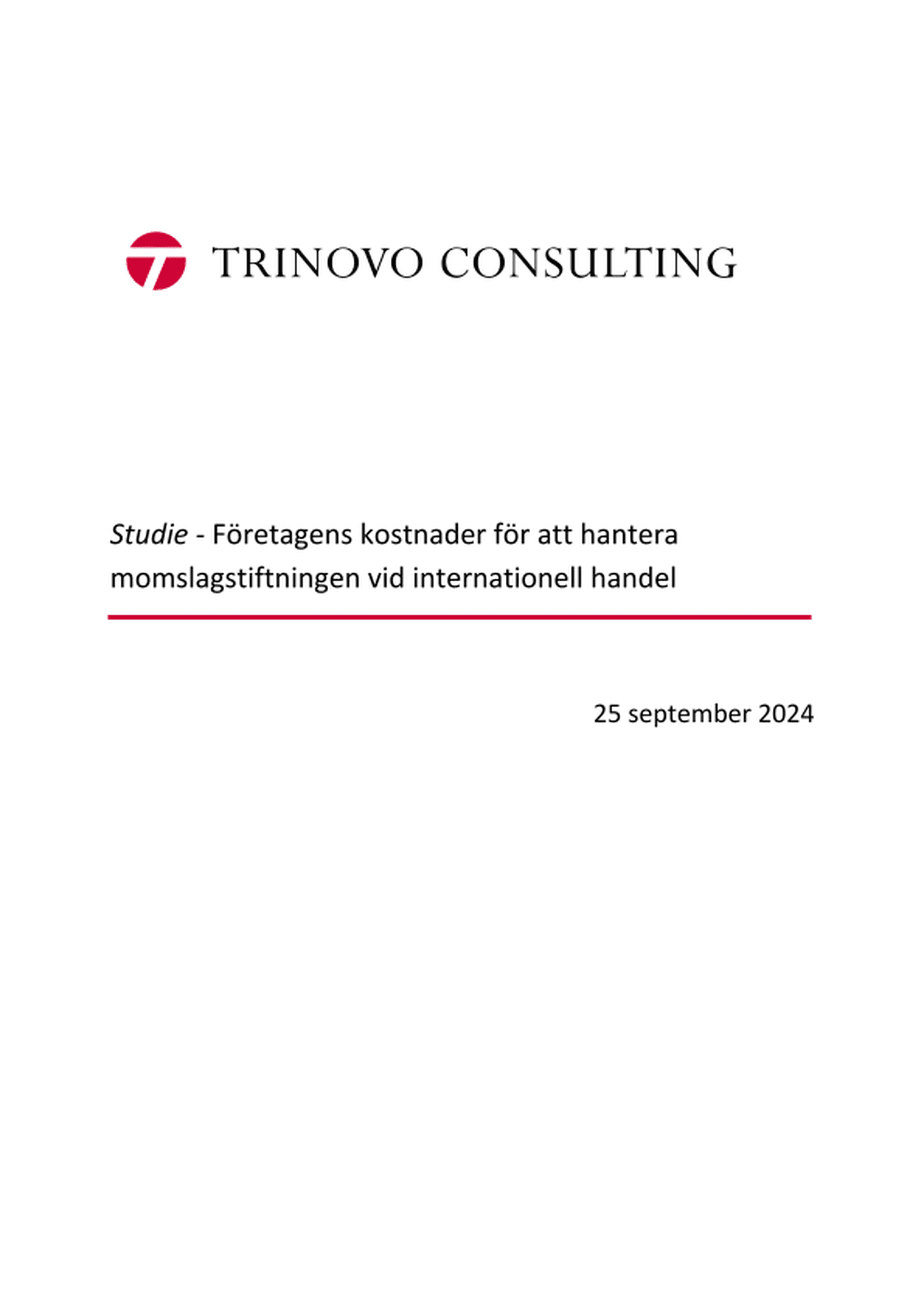 Omslagsbild - Rapport