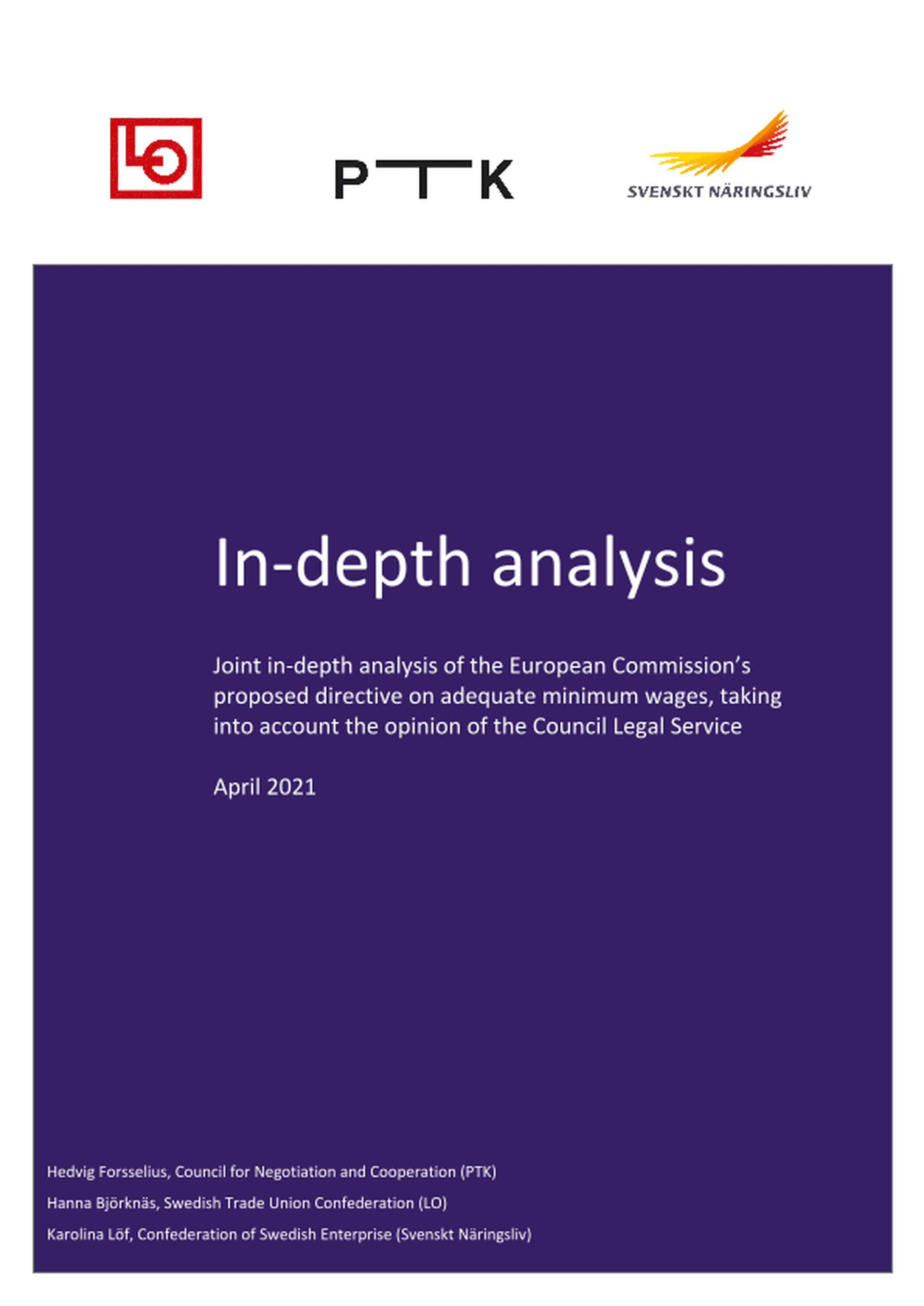 Omslagsbild - Rapport