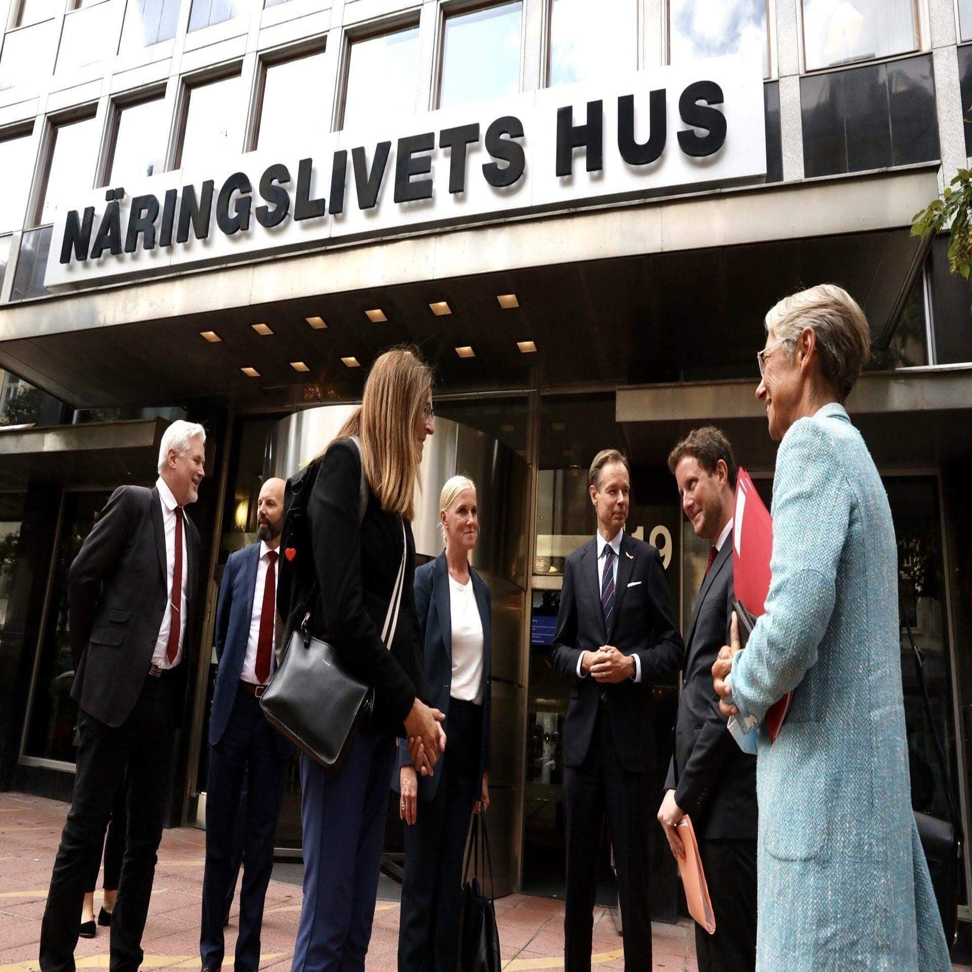 Franska ministrar på besöker Sverige