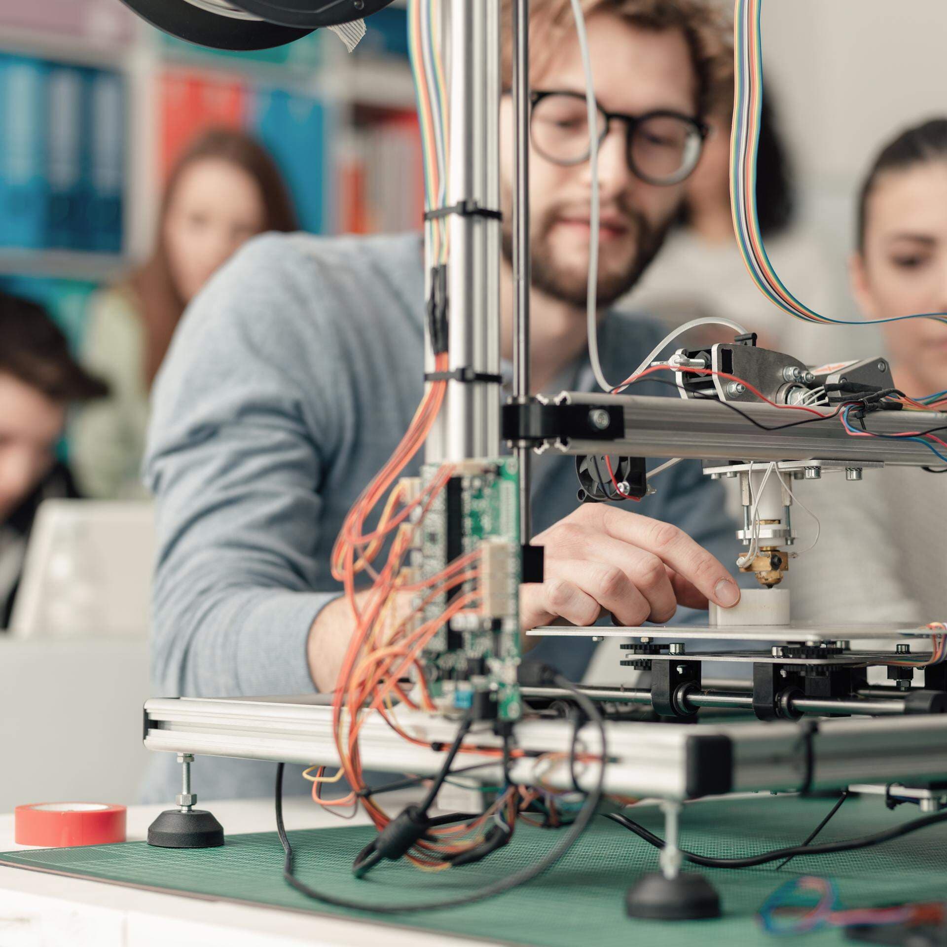 Forskare i 3D-printing