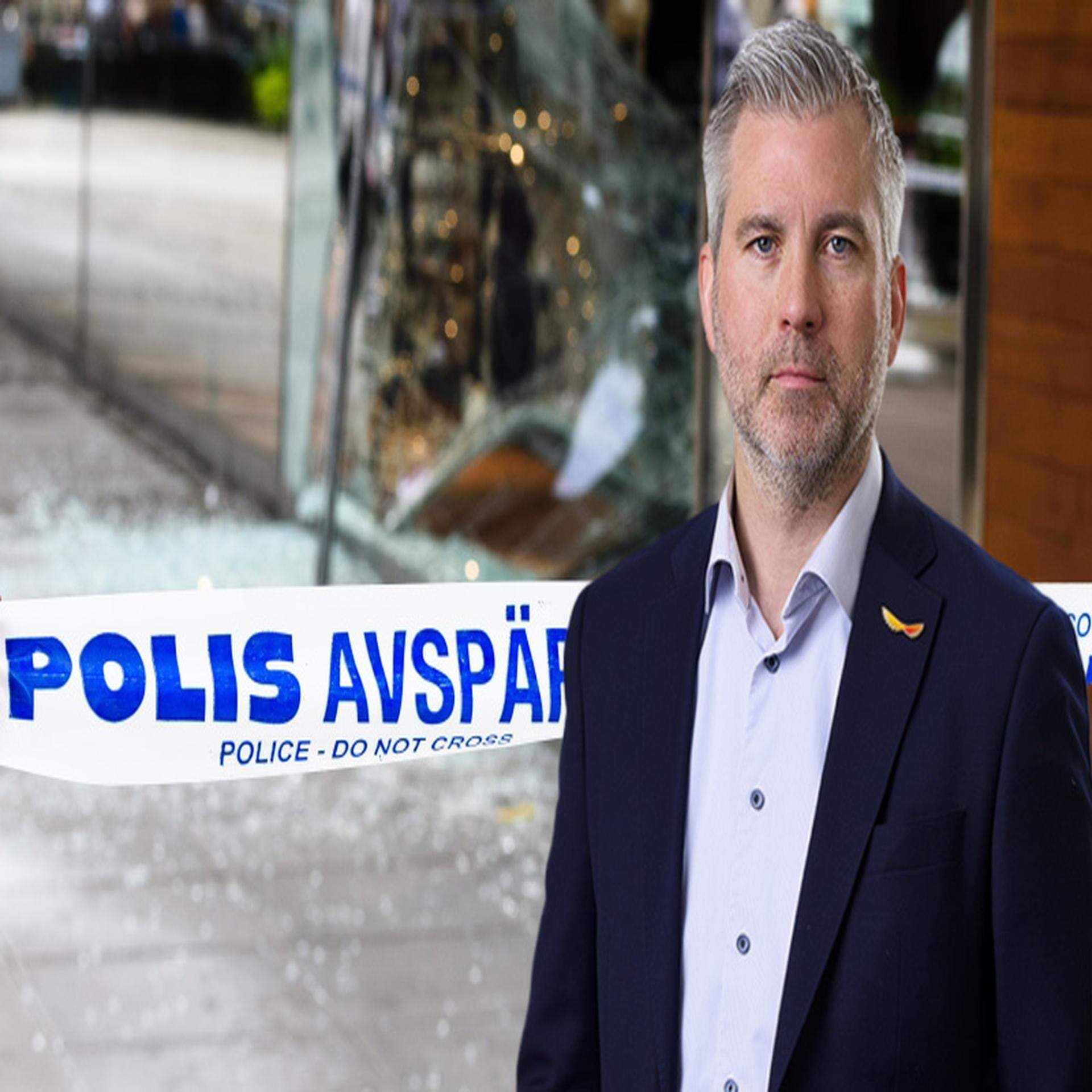 Bildcollage: Karl Hulterström och brottsplats