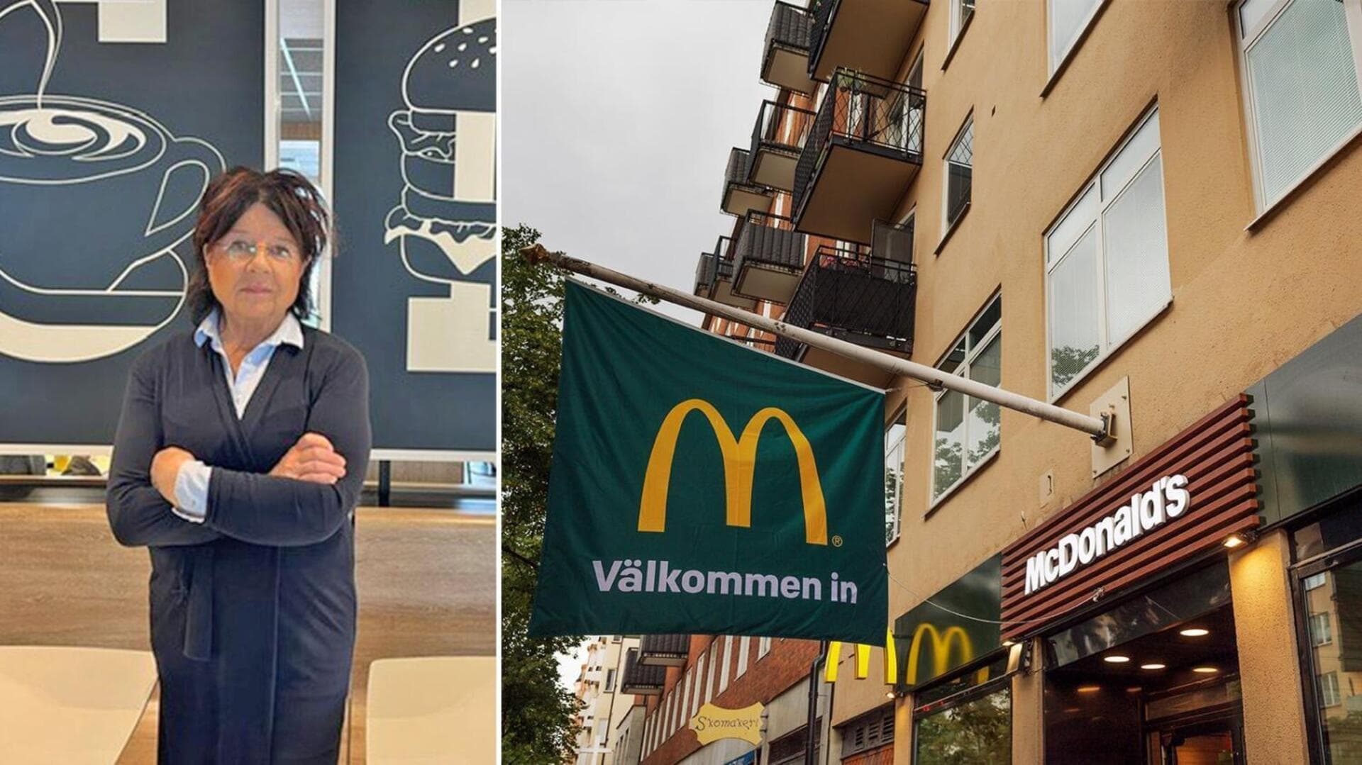 Carina Eriksson, McDonalsägare