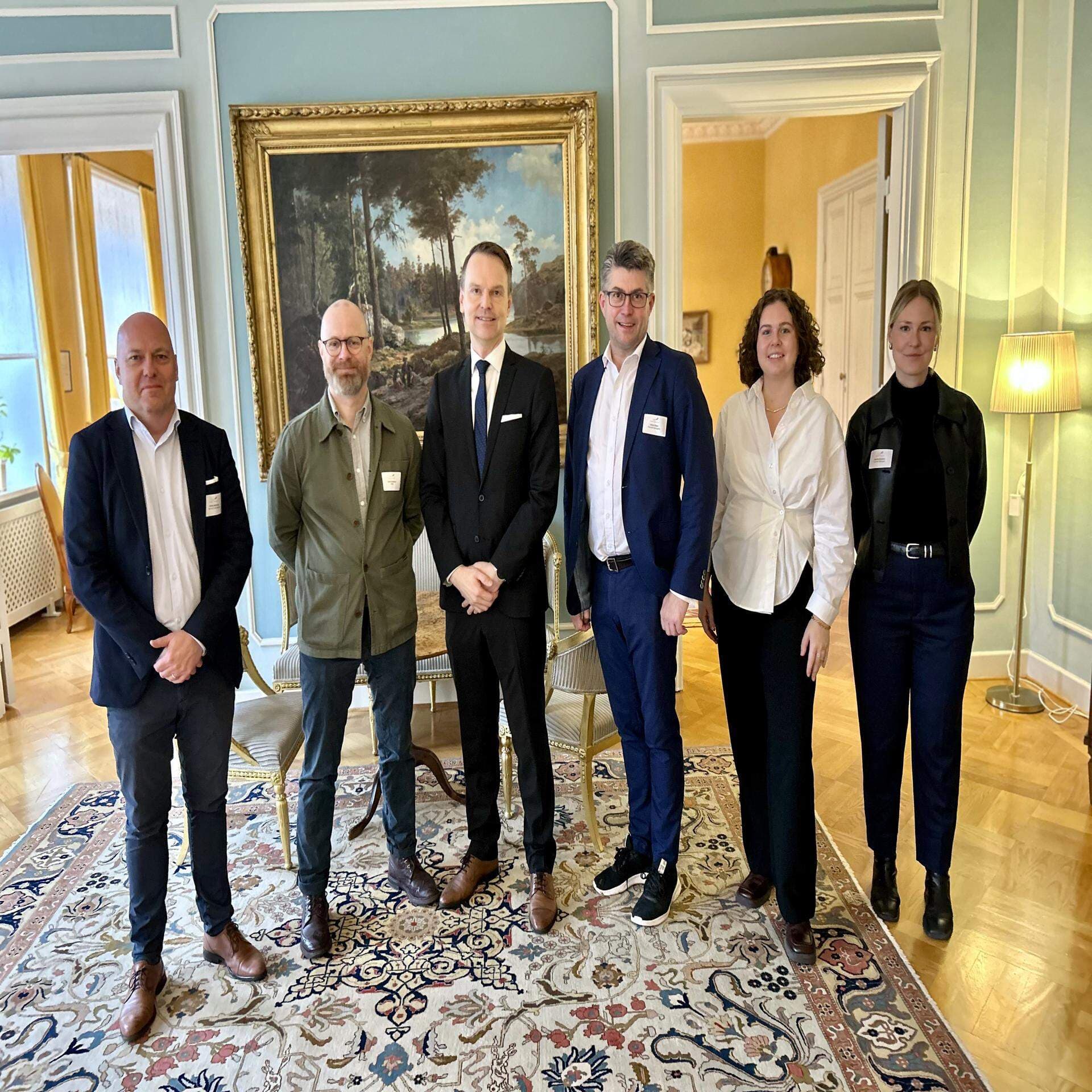 Johan Sjöberg, Anton Karlsson, Peter Danielsson, Johan Dalén, Frida Pamliden och Isabelle Grebäck