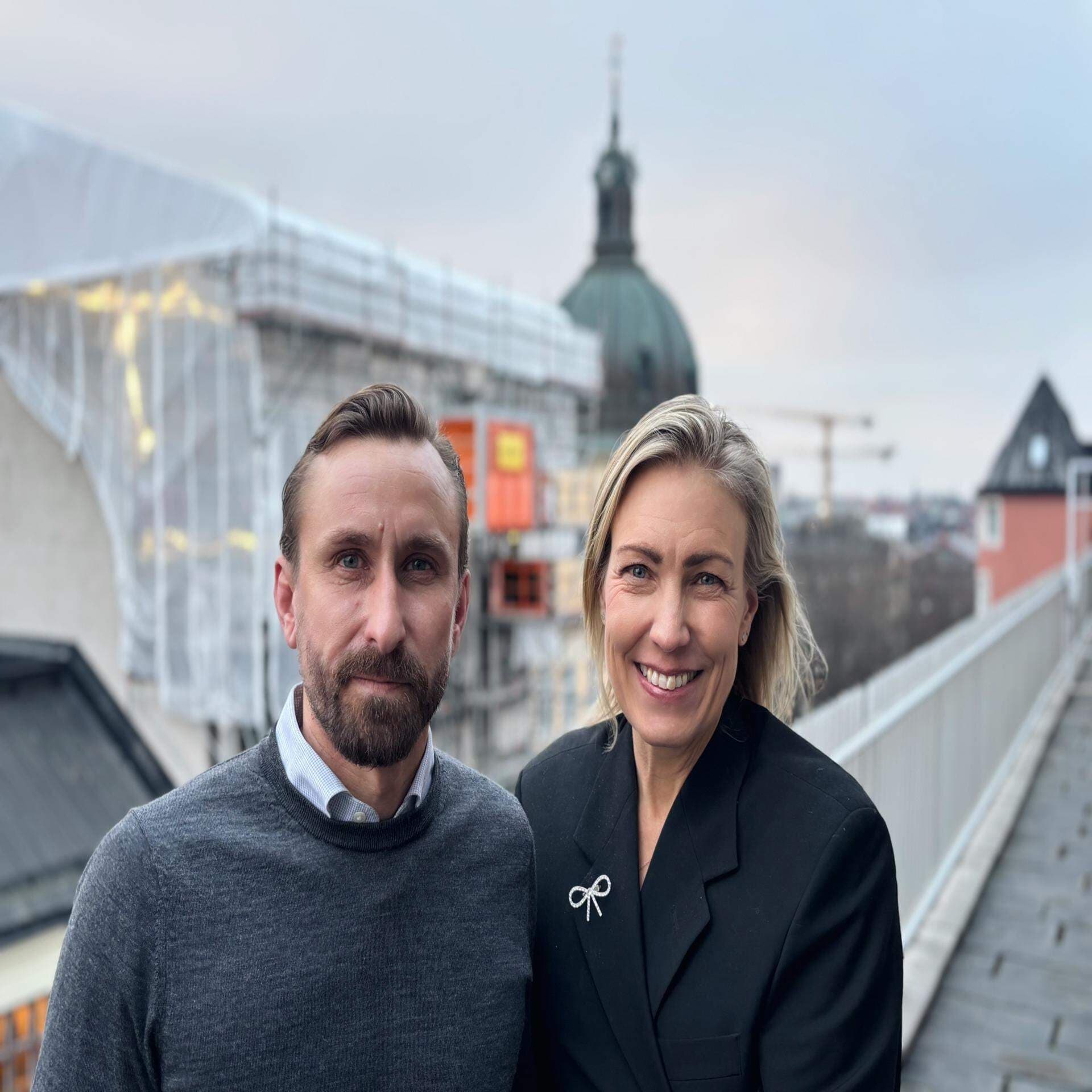 Annika Bröms och Olle Karstorp