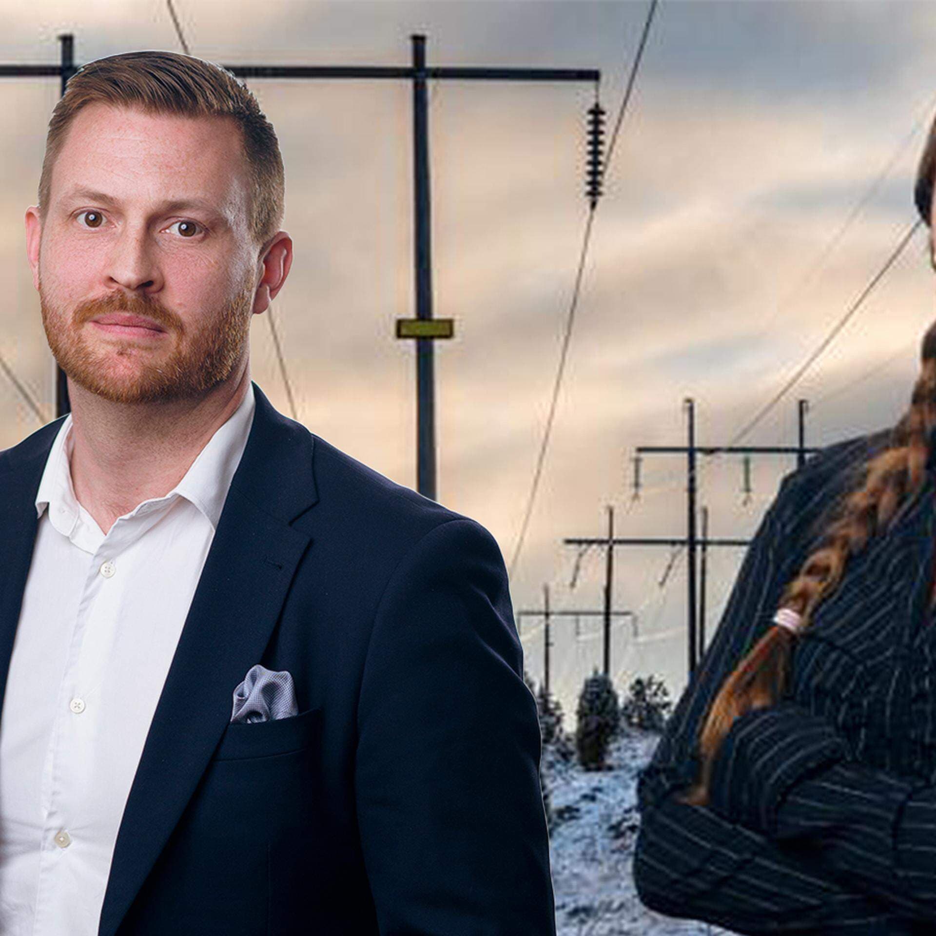Michelle Tun von Gyllenpalm, energipolicyexpert, och Stefan Kvarfordt, expert energi- och klimatpolicy i EU.
