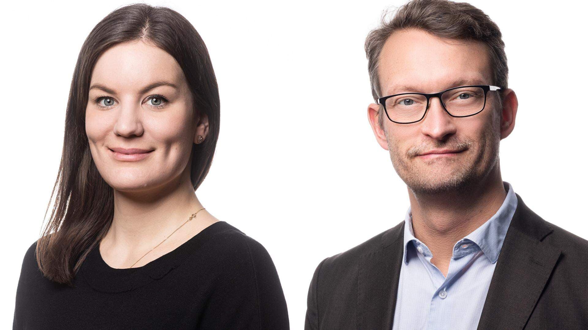 Henrik Isakson och Ingrid Serup.