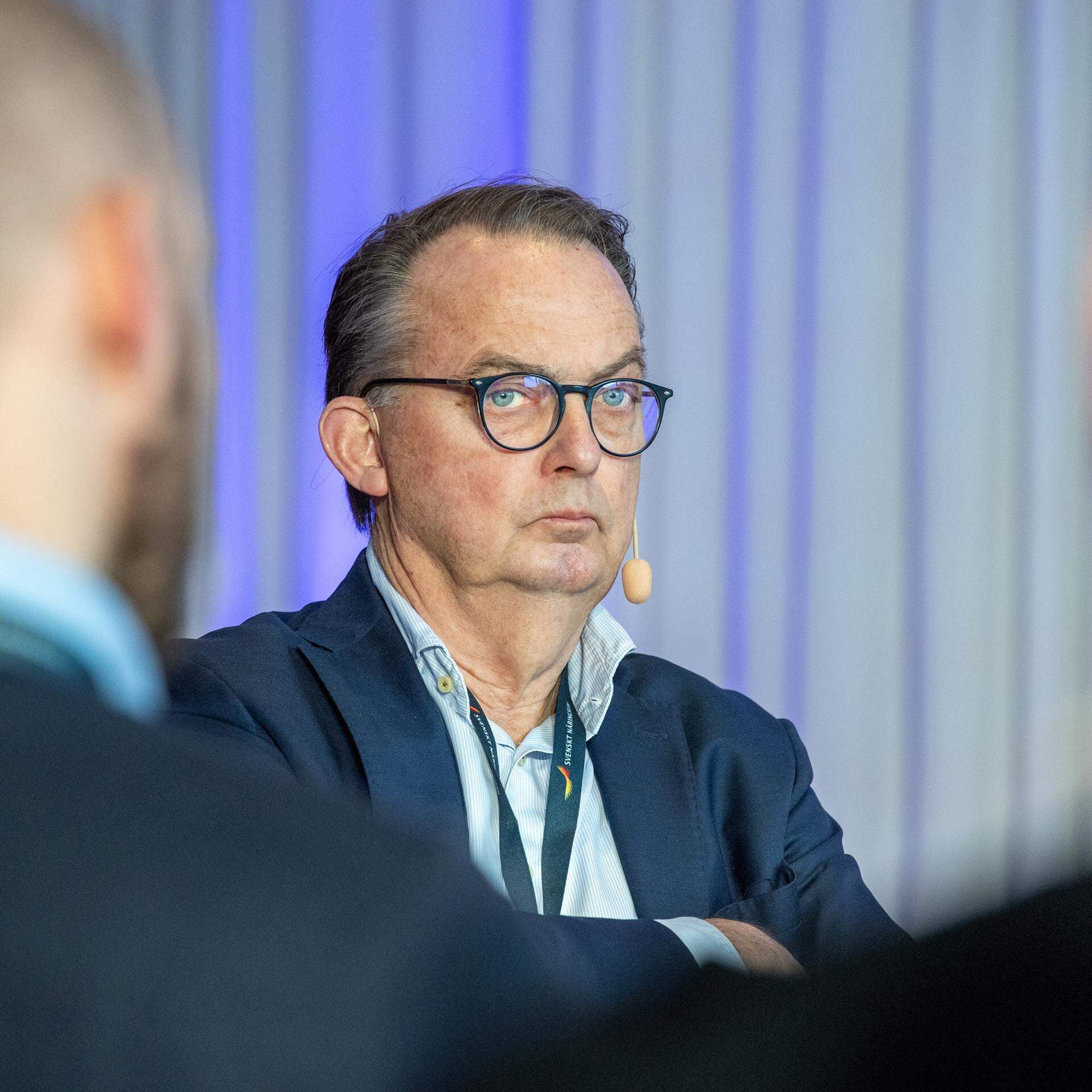 Santhe Dahl, styrelseordförande i träindustrikoncernen Vida, på Tillväxtdagen i Växjö.