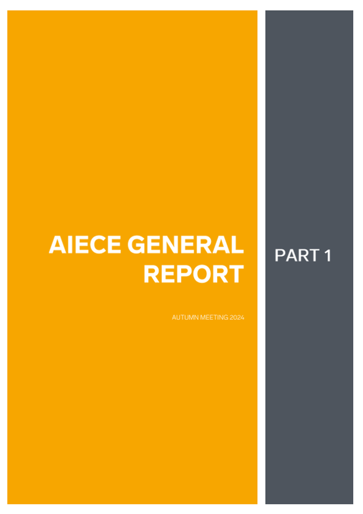 AIECE General Report