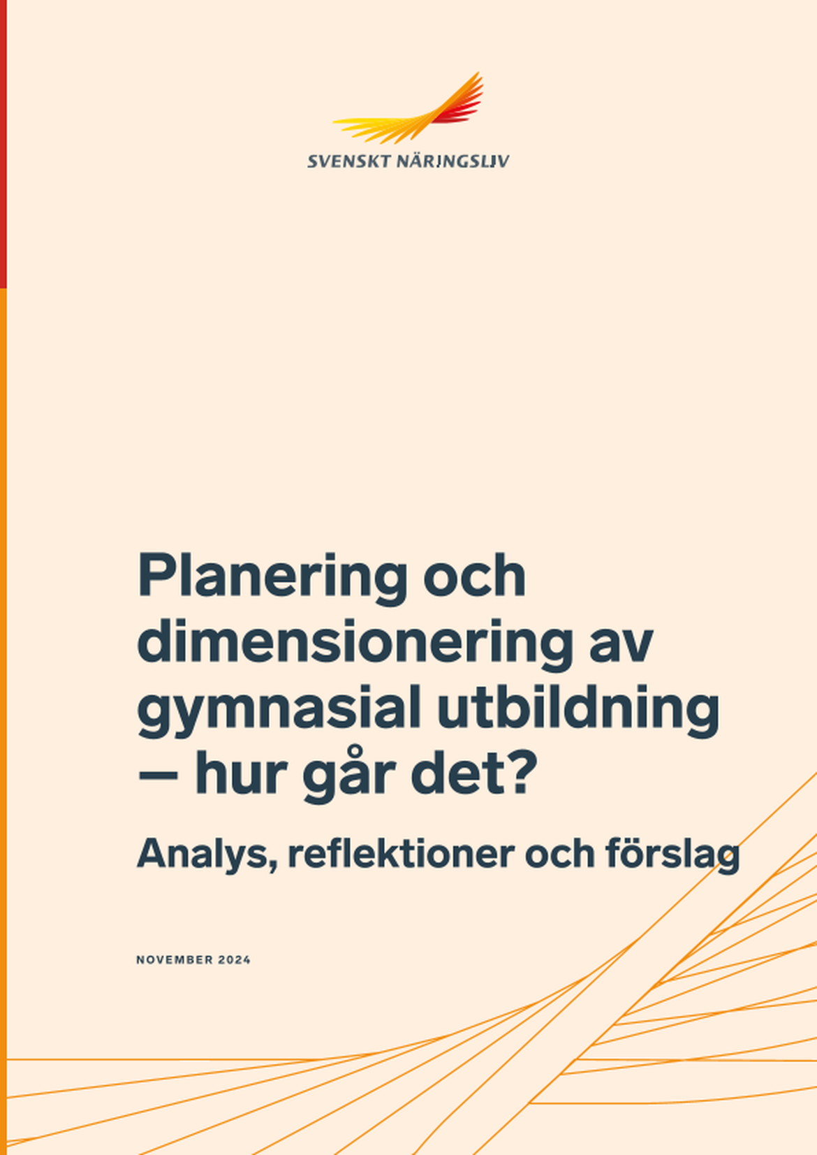 Planering och dimensionering av gymnasial utbildning – hur går det? 