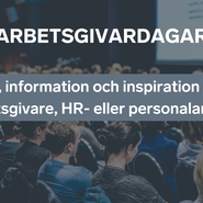 Välkommen till Arbetsgivardagarna